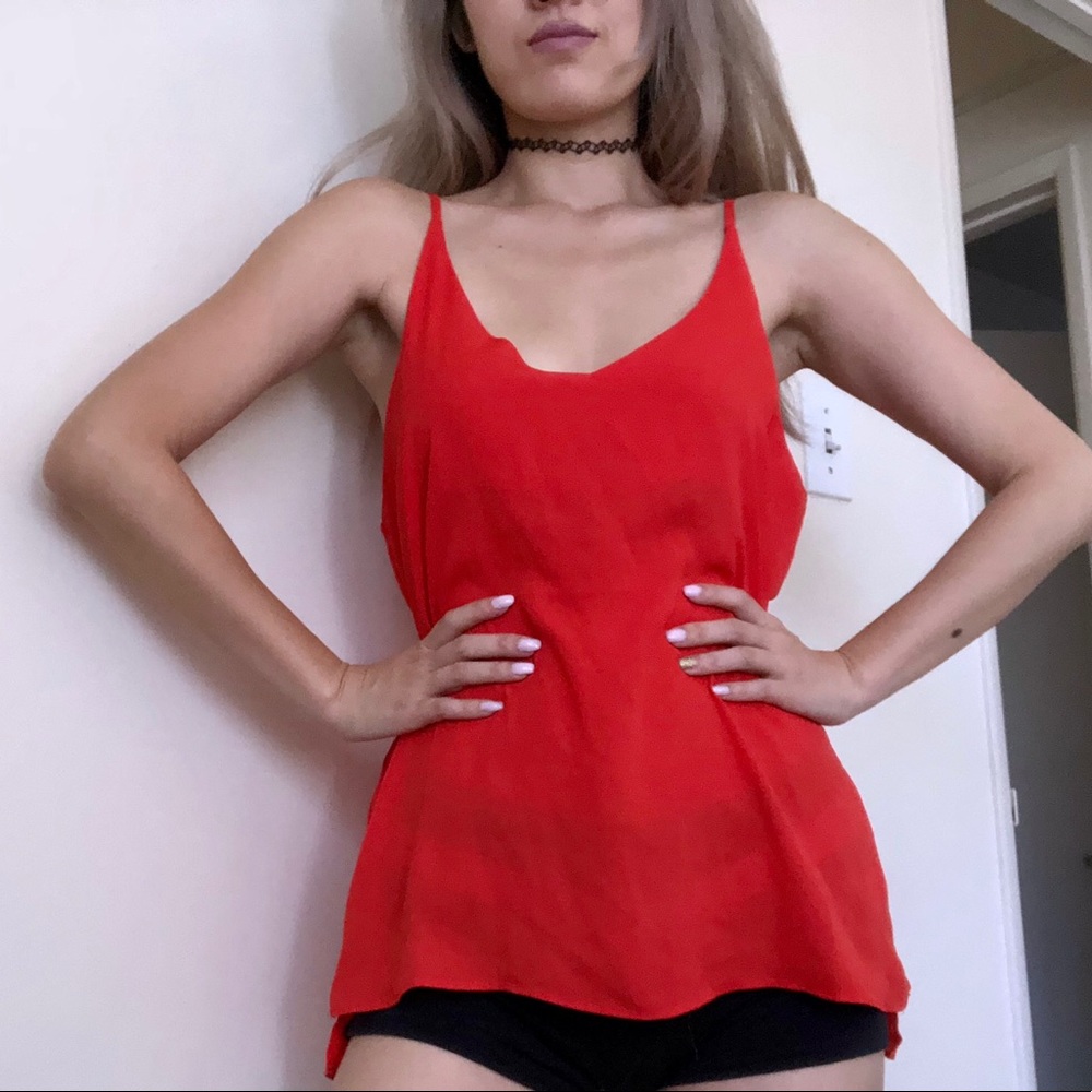 Stella luce bright red top